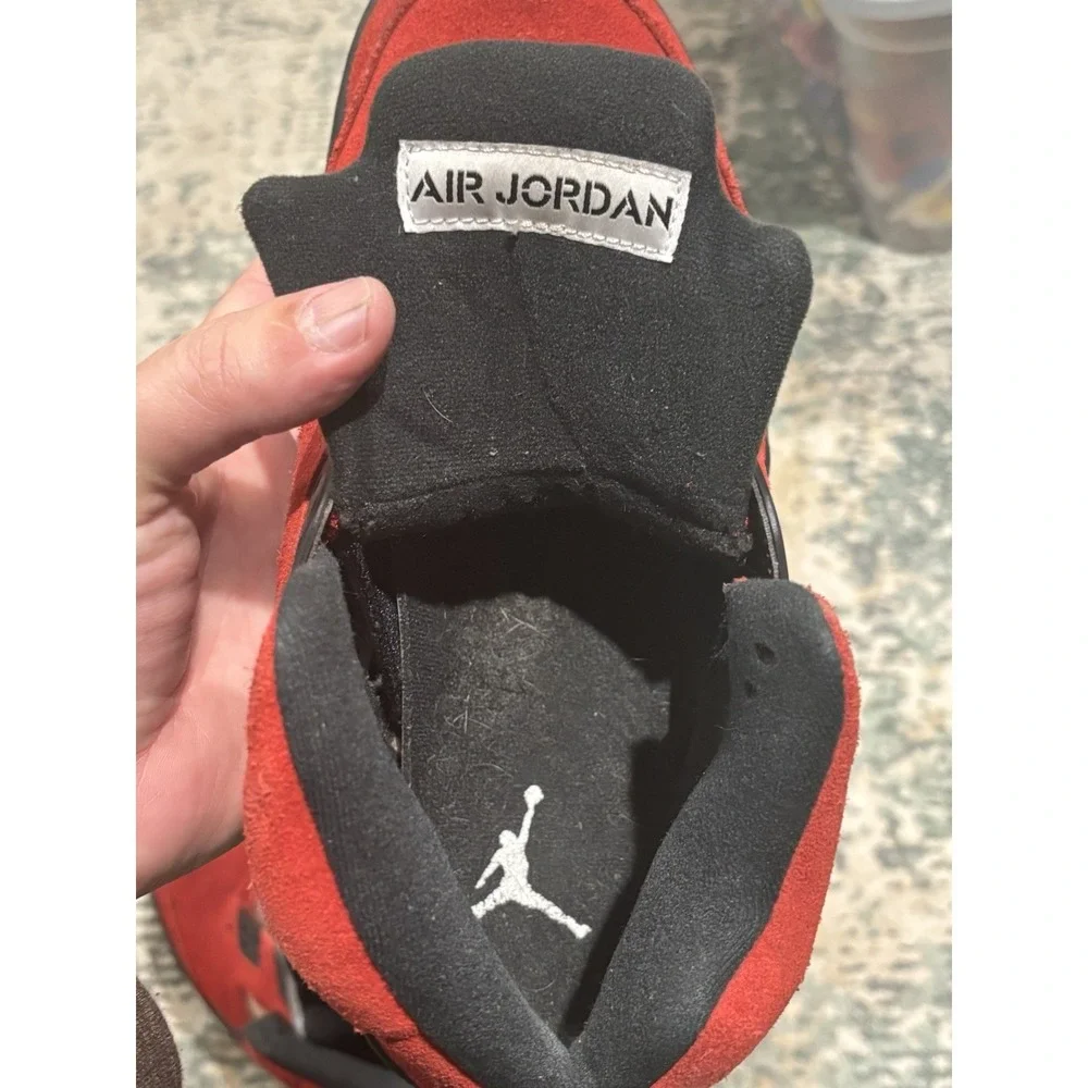 Size 8 - Air Jordan 5 Retro Raging Bull Red Suede‎